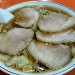 伸龍 - チャーシューワンタン麺！８７０円!