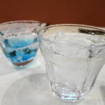 焼肉ノ志志 - 兼八をロックで