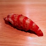 鮨 さかい - クルマエビ(五島)