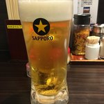 呼び戻しとんこつ 光四郎 - 生ビール