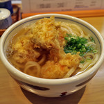 与喜饂飩 - かしわ天うどん