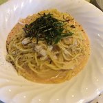 オリーブ亭 - イカと明太子のクリームパスタ