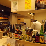 Tomidamachi Yaoman - 店内　1階カウンター