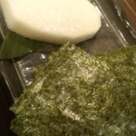 目黒 居酒屋 銀角 - お通し～やまいもwithのり～