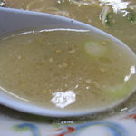 長浜ラーメン三吉 - スープ