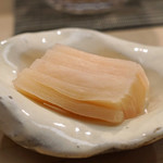 日本橋蛎殻町 すぎた - ガリ