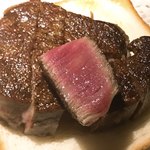 黒毛和牛ヒレ断面