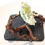 レストラン・モリエール - 帆立と大葉のフリット