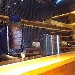 Yakitori Chidori - 1712_Yakitori Chidori -ちどり-_カウンターから見える焼き台