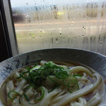 西端手打 上戸うどん - 燧灘を眺めながら・・・