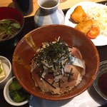 Toro Saba Ryouri Semmon Ten Saba- - トロサバ丼定食 ¥1000