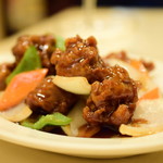 本場四川料理 龍門 - 黒酢スブタ＠税込870円
