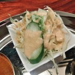 タージインドカレー - サラダ