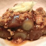 興 - 「新ごぼうのやわらか煮」：肉質が軟らかく、香り良し。ホッコリとした食感が楽しい♪