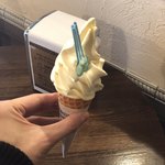 ジェラテリア アクオリーナ - タヒチバニラのジェラートソフト（650円）税込