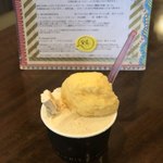 ジェラテリア アクオリーナ - トローネ 和栗 紅まどんなの3種盛り（630円）税込