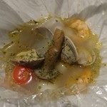 京都 鉄板焼 おはら - 包み蒸焼