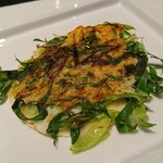 京都 鉄板焼 おはら - 九条ねぎ焼き