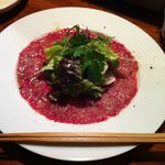 海猫家 - 牛肉のカルパッチョ