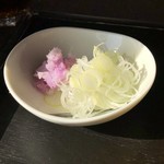 蕎遊庵 - 薬味
      2017/12/16(土)訪問