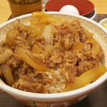 すき家 - 牛丼大盛りツユダク480円 3点セット150円 