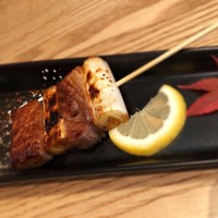 おたる政寿司 銀座 - マグロとネギの挟み焼き