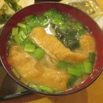 酒・一品料理 もん - 味噌汁