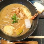 徳八 - 徳八カレーうどん 1100円