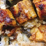 上村うなぎ屋 - ご飯の下にもウナちゃんでっせ〜〜