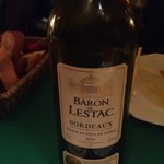 ぱぱみらの - 本日のオススメ白ワイン（カステル　バロン　ド　レスタック　ボルドー白）