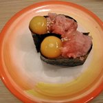 すし江戸 - まぐろユッケ