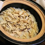 日本料理 きた川 - 食事　松茸ご飯