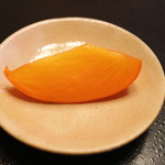 日本料理 きた川 - 水物　柿