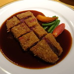 洋食 つばき - コースのビーフカツ