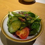 洋食 つばき - コースのサラダ