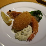 洋食 つばき - コースの魚