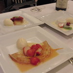 ブラッスリ 風間 - 【初訪問】 ３人それぞれのデザート