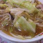 餃子の王将 - 野菜煮込みラーメンです