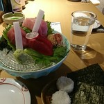 十八代 光蔵 - まぐろ盛り合わせ１人前ご飯付