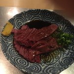 炭火焼 ゆうじ - ハツ刺し