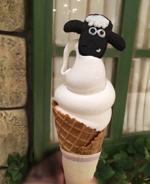 テイクアウトでソフトを頂きました By Ccバムセ ひつじのショーン ファームカフェ プライムツリー赤池店 Shaun The Sheep Farm Cafe 赤池 カフェ 食べログ