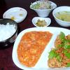 彩菜・中華ダイニング - 料理写真:エビチリと油淋鶏のランチ
