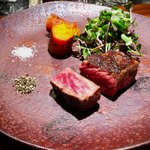 TACUBO - 十勝タクボ牛の薪焼きステーキ
      店のスペシャリテ❤︎美味しかった！