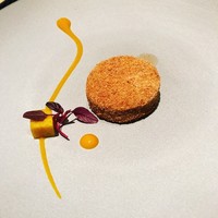 シェ オリビエ - 鴨のフォアグラ、バンデピス風味、マンゴーとパッション