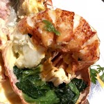 俺のフレンチ - 下にちょこっとホウレン草　コートの内側に差し色てきな？