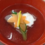 宇豆基野 - 鯛の酒蒸し