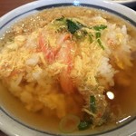 Marugame Seimen - うどん出汁入りかに玉あんかけご飯が美味い。