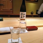 鮨 さかい - 冷酒は福岡県の田中六五