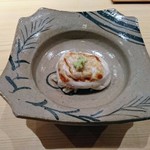 鮨 さかい - フグ白子の炙り