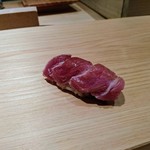 鮨 さかい - 大間の鮪大トロジャバラ